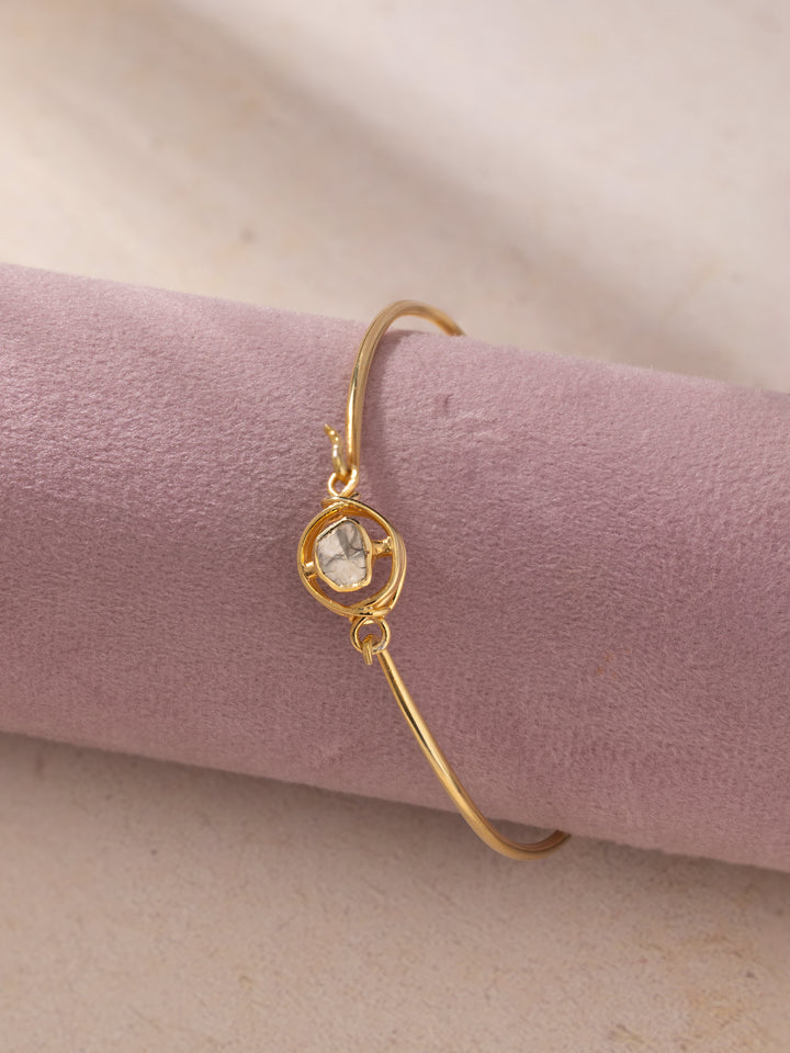 Polki Diamond Bangle for Mom