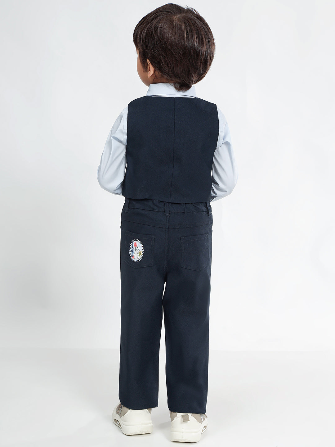 Boy's Formal Vest in Navy Blue - Peter Rabbit
