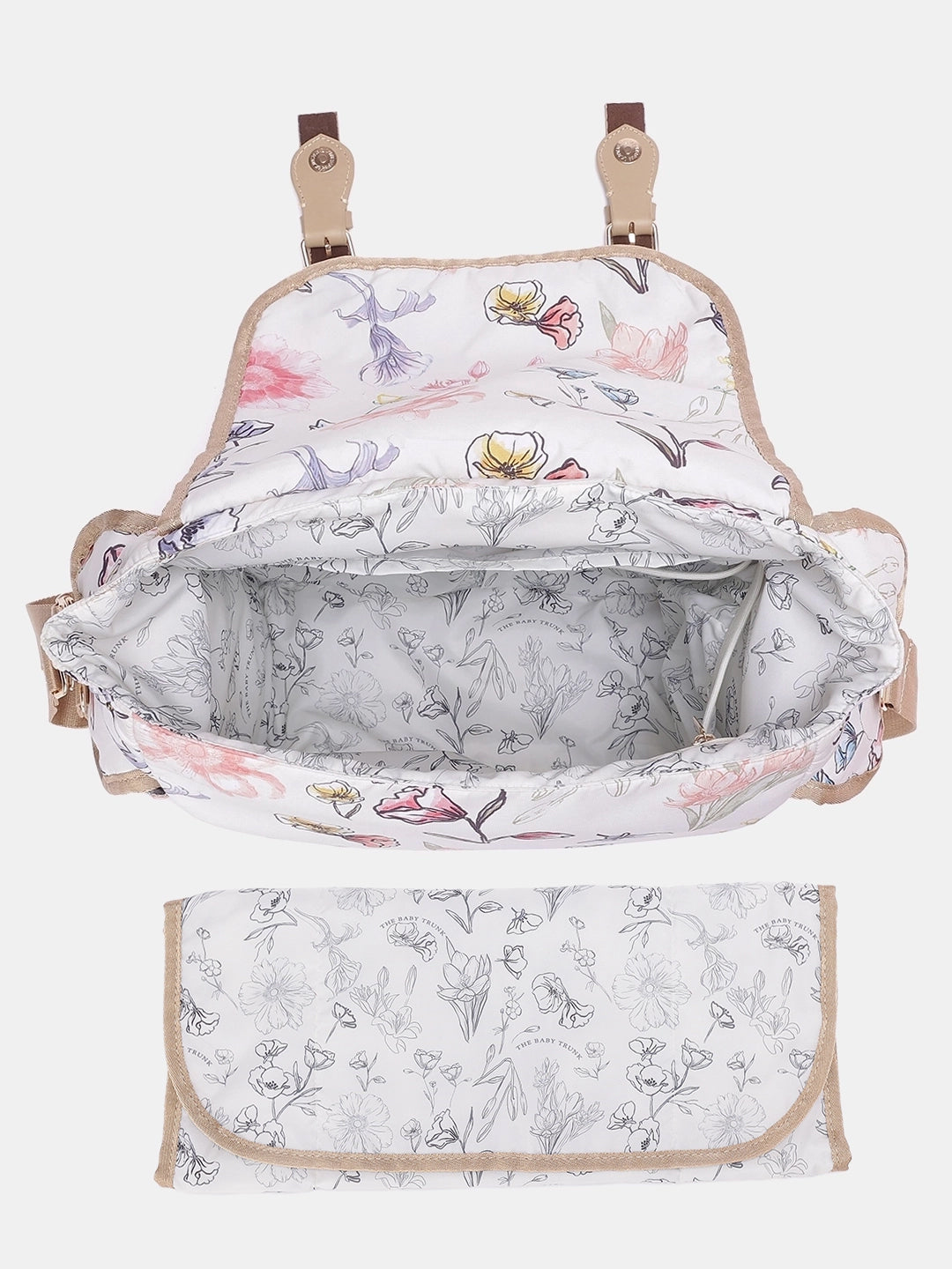 All Over Printed Diaper Bag
