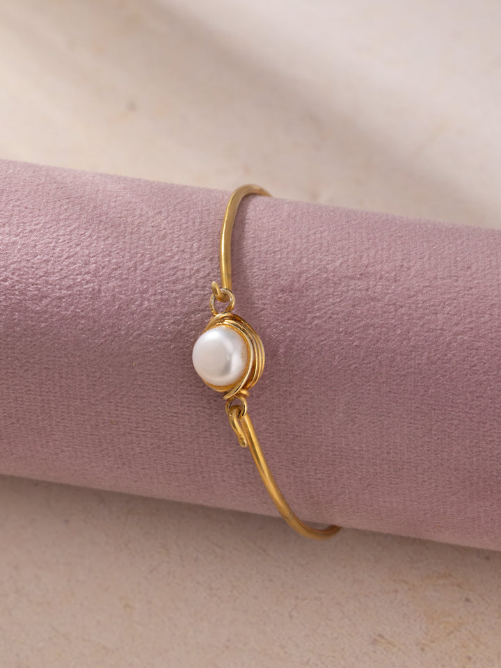 The Signature Pearl Bangle - for Mom