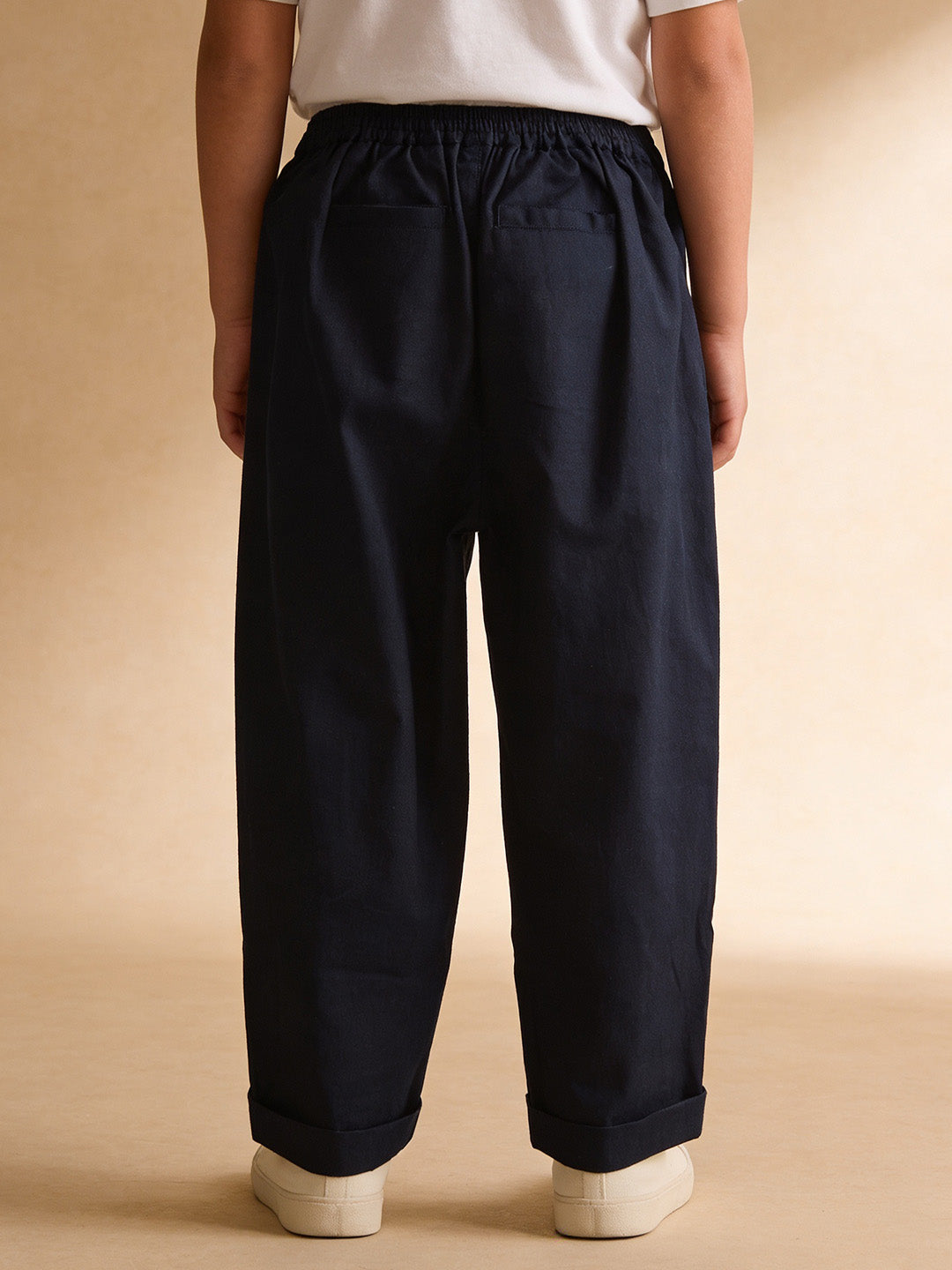 Unisex Color Block Kids Pants