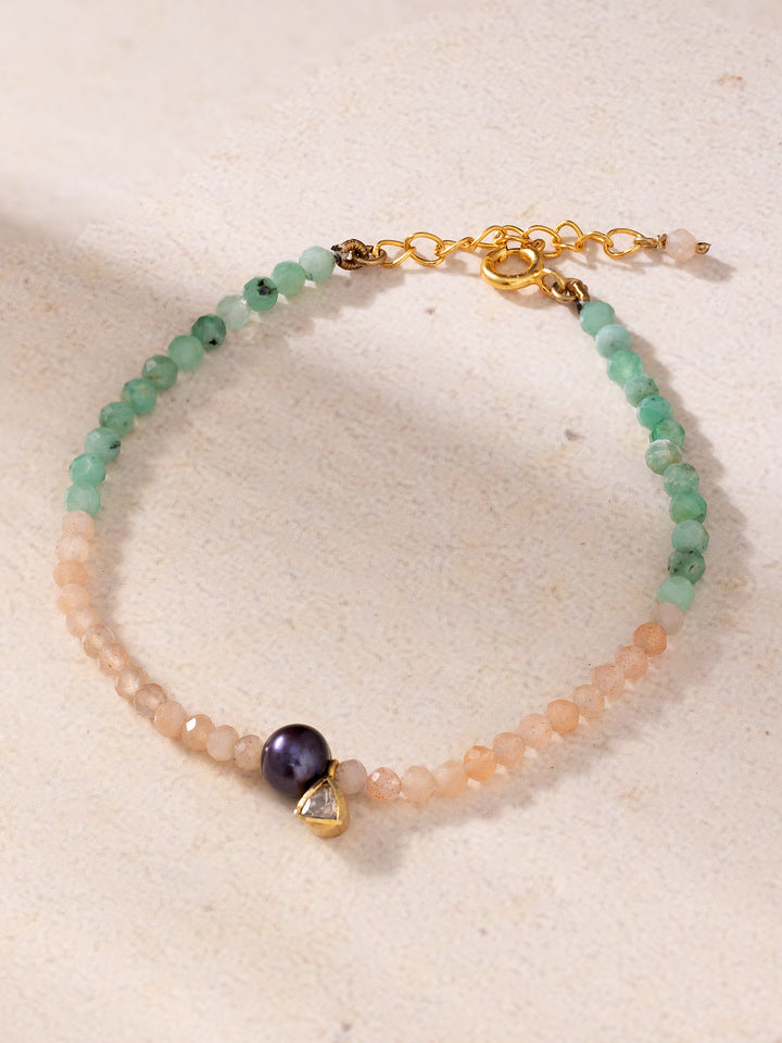 July Birthstone Mom Bracelet