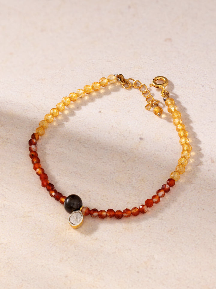 August Birthstone Mom Bracelet