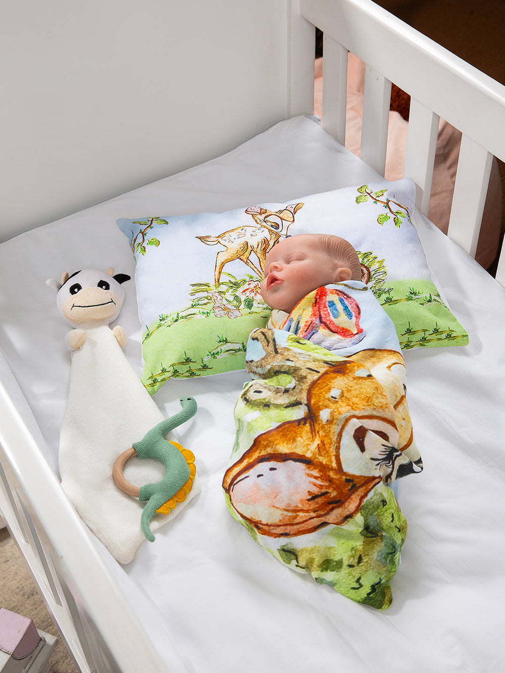 BAMBI 100% Egyptian Cotton SWADDLE for your baby