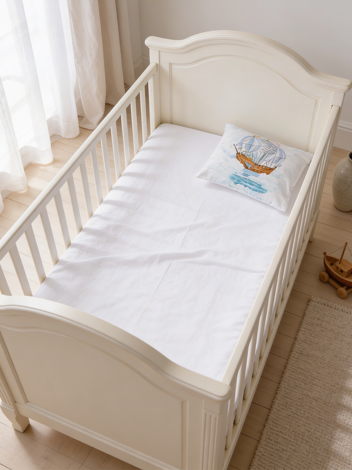 Ele's Expedition Bedsheet & Pillow Set | Supima Cotton Baby Bedding