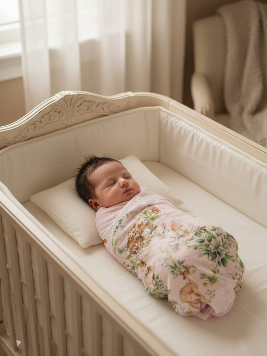 BLUSH BUNNY SWADDLE