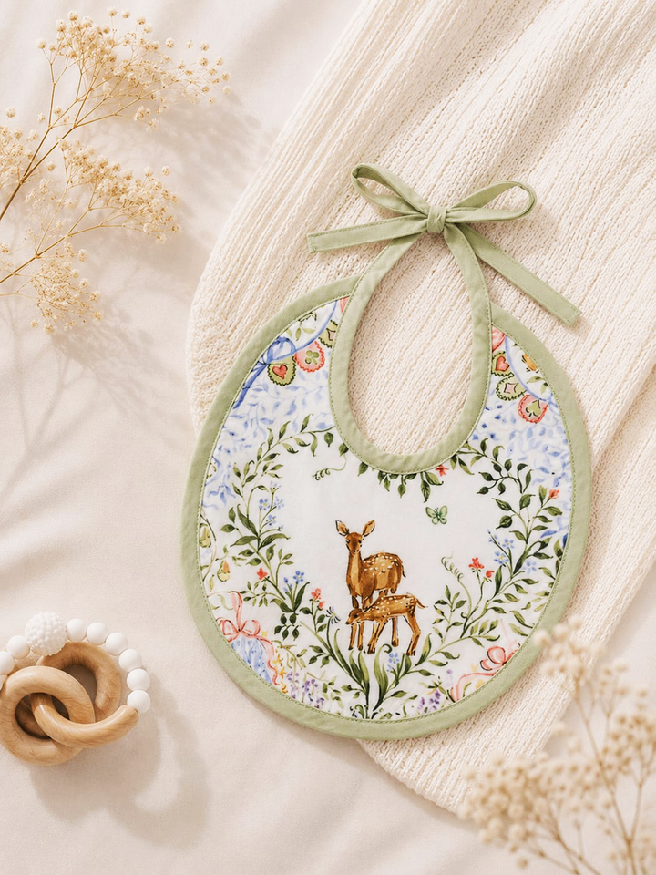 Baby Bib - Enchanted Deer