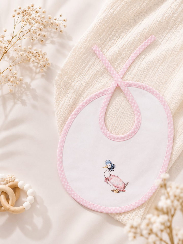 Baby Bib - Peter Rabbit - Pink