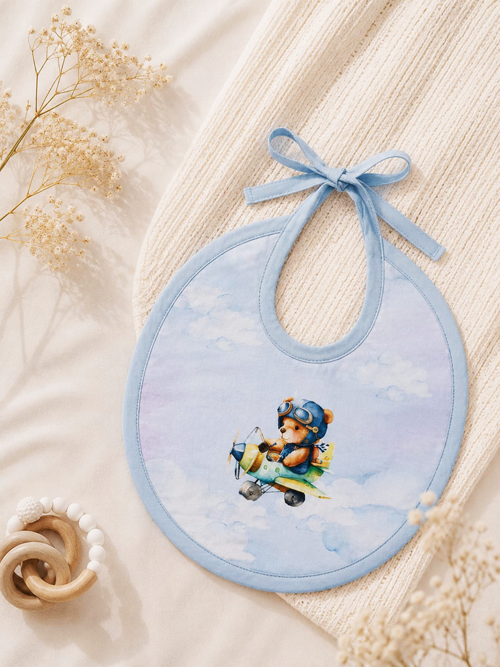 Baby Bib - Teddy's Dream Fly
