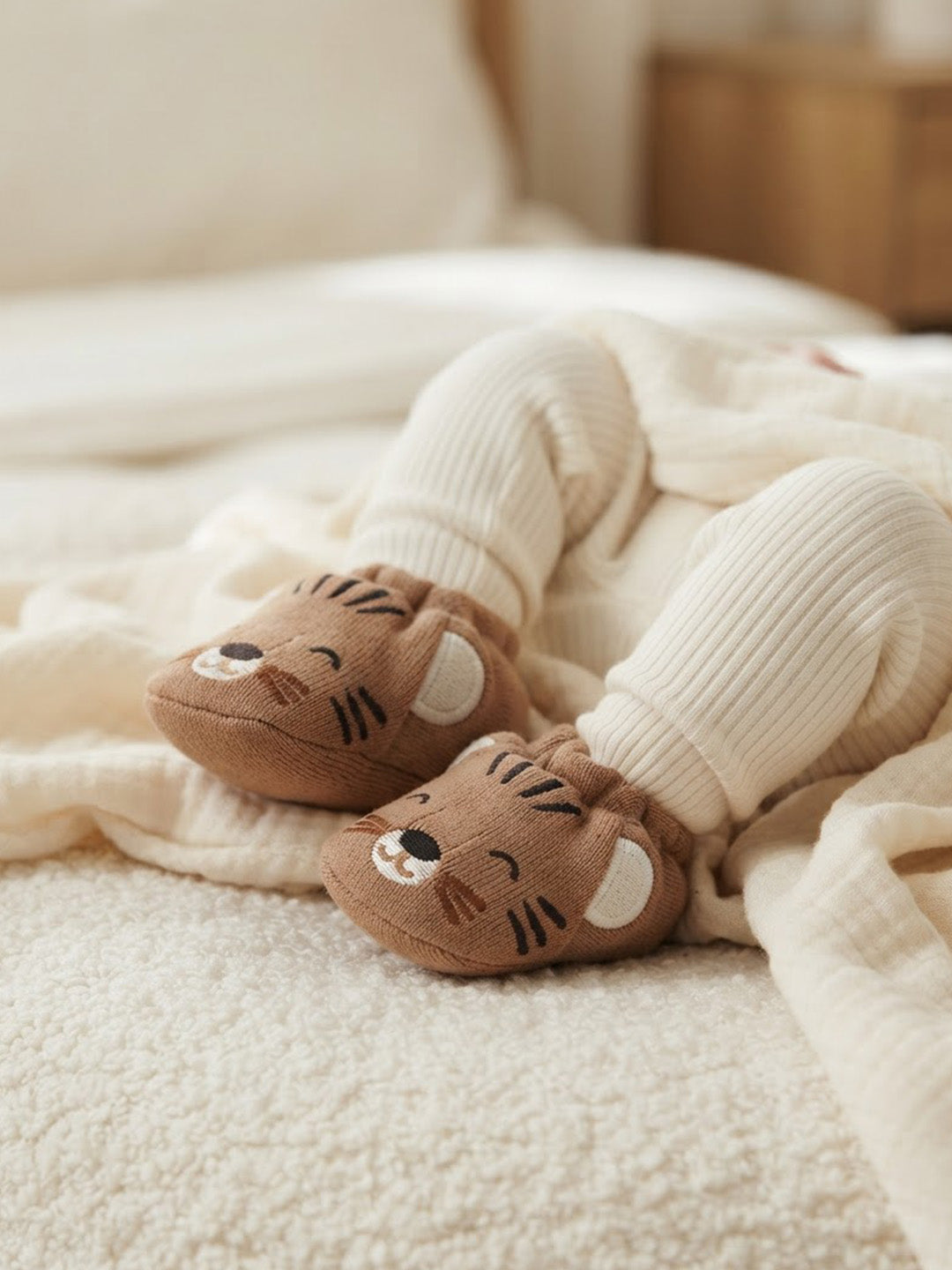 Baby Booties - Little Leo