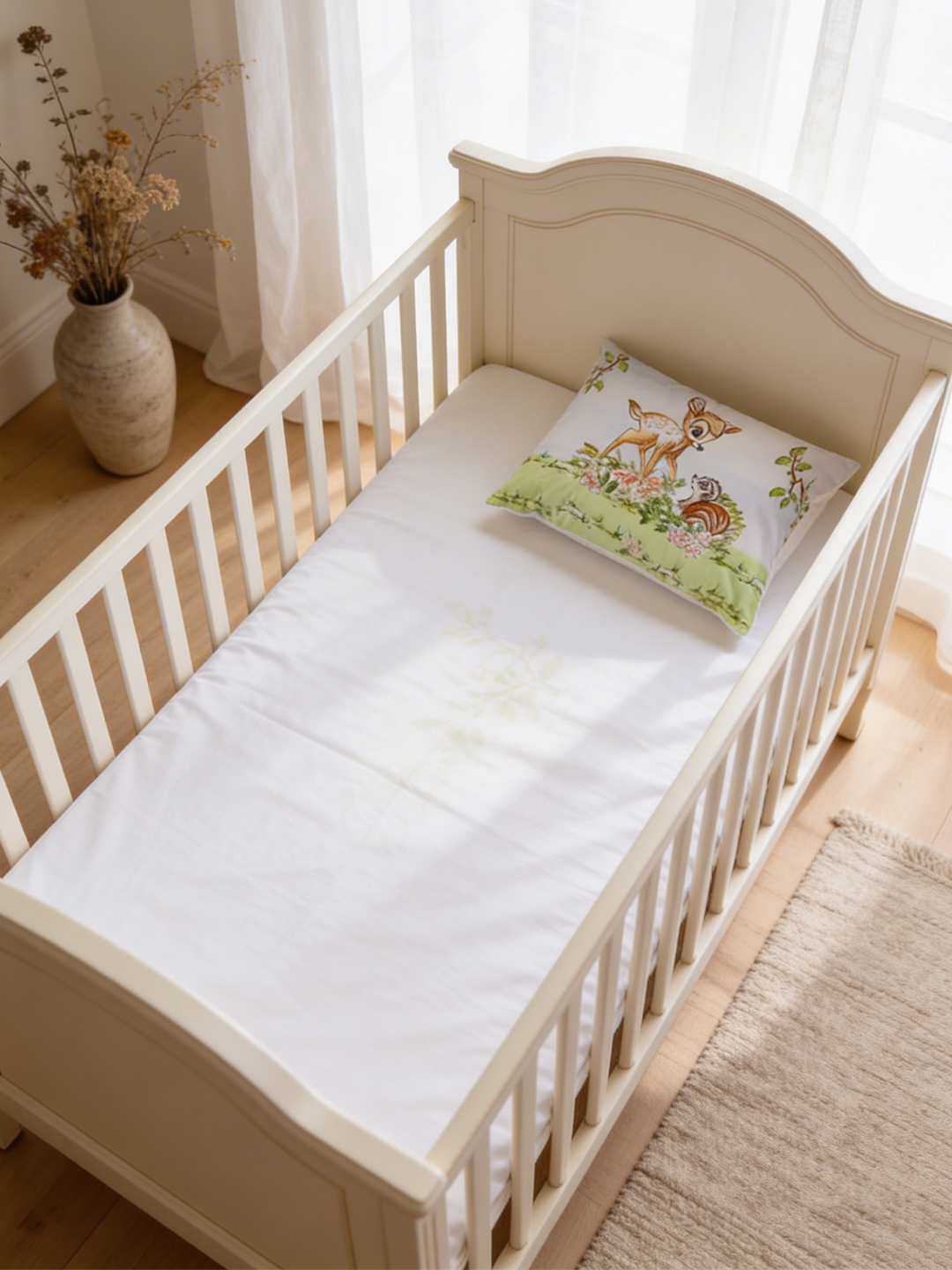 Bambi Bedsheet & Pillow Set | Supima Cotton Baby Bedding