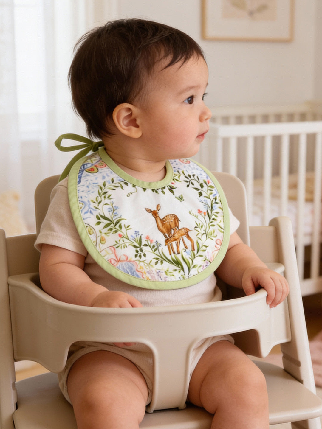 Baby Bib - Enchanted Deer