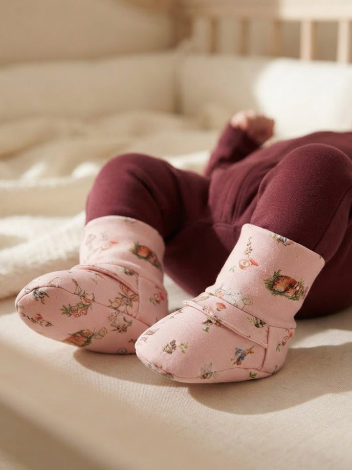 Booties -Blush Bunny