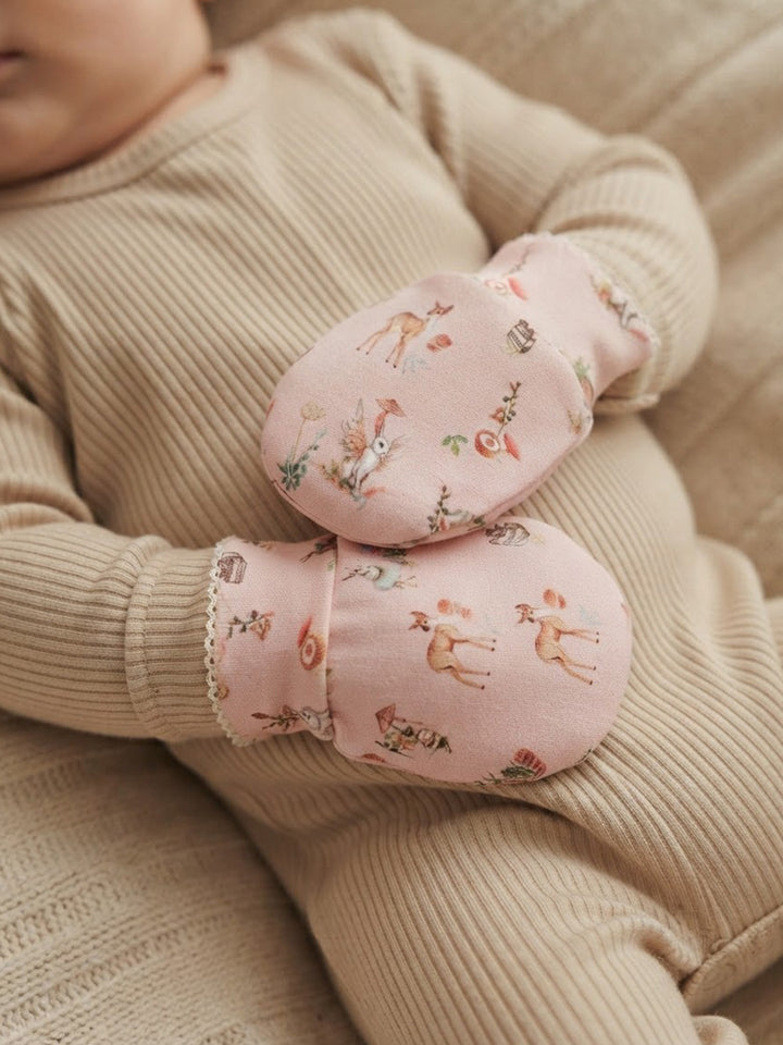 Mittens -Blush Bunny