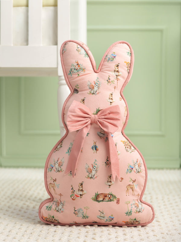 Kid's Cotton Pillow - Blush Bunny