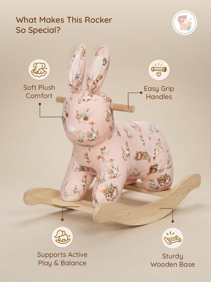 Baby's Rocker - Blush Bunny