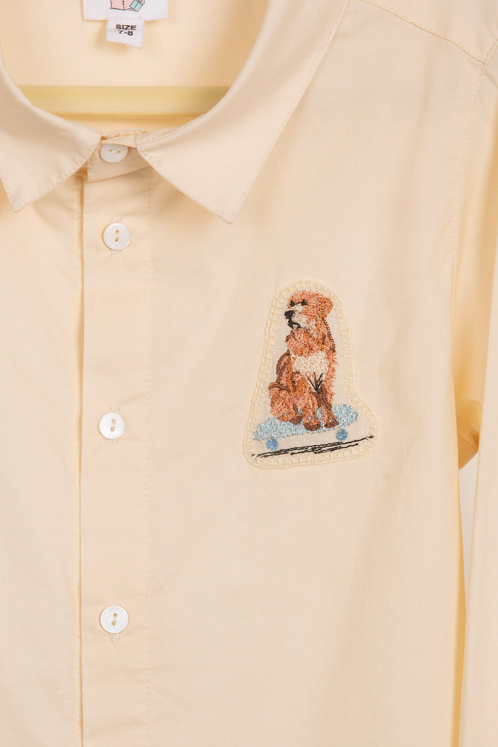 Boy Poodle Boy Shirt Collared - Labrador zoom