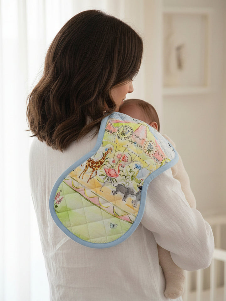 Burp Cloth - CARNIVAL CAROUSEL