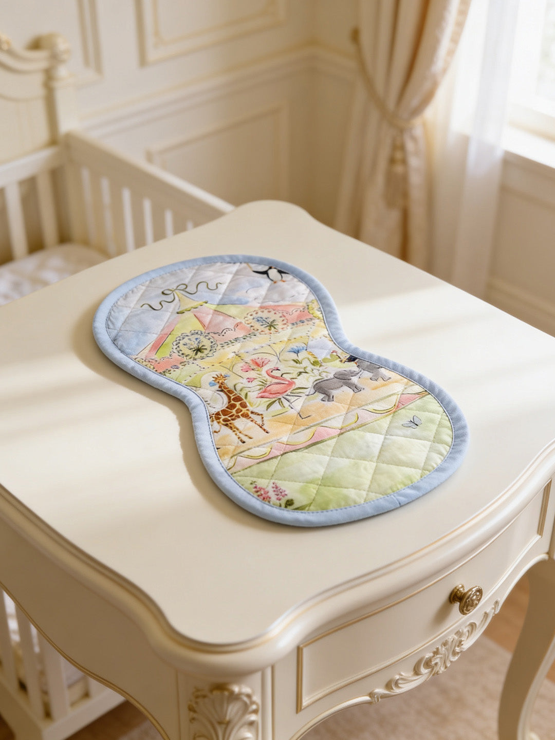 Burp Cloth - CARNIVAL CAROUSEL