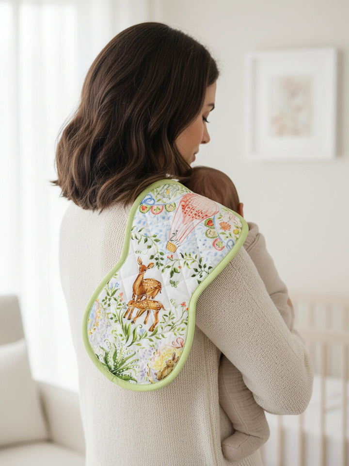 Burp Cloth - Enchanted Deer