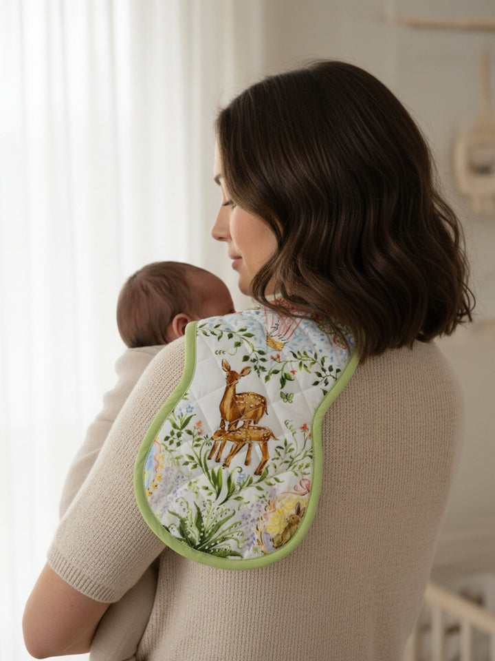 Burp Cloth - Enchanted Deer