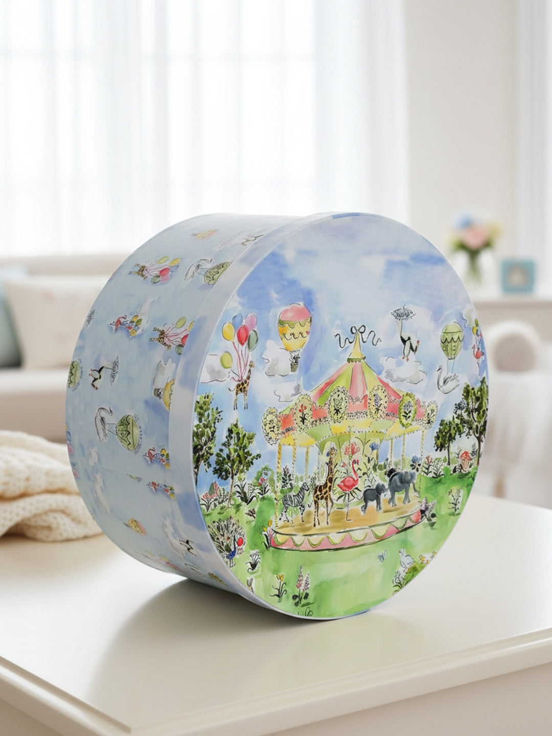 CARNIVAL CAROUSEL CIRCULAR BOX