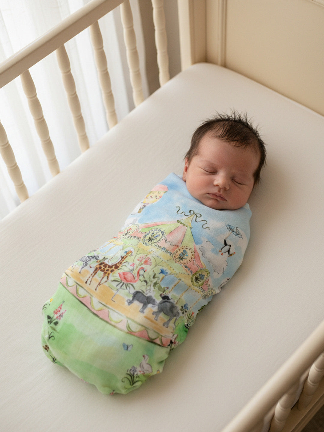 CARNIVAL CAROUSEL SWADDLE