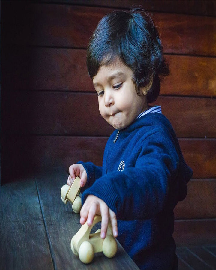 Natural Wooden Car Teether