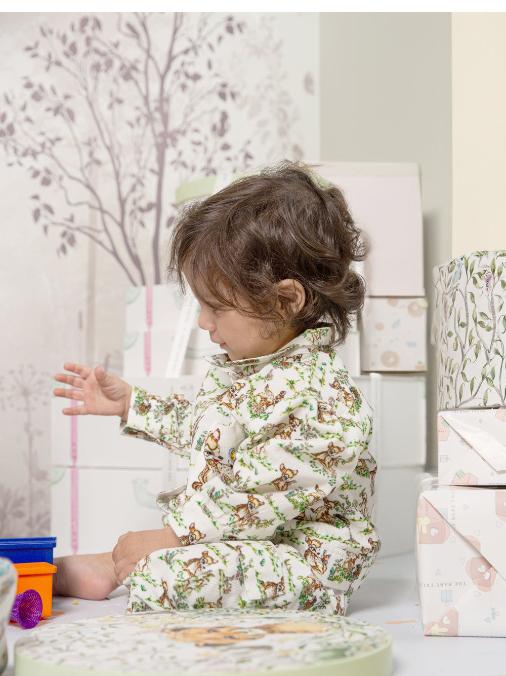 COTTON CORDUORY CO-ORD SET - BAMBI