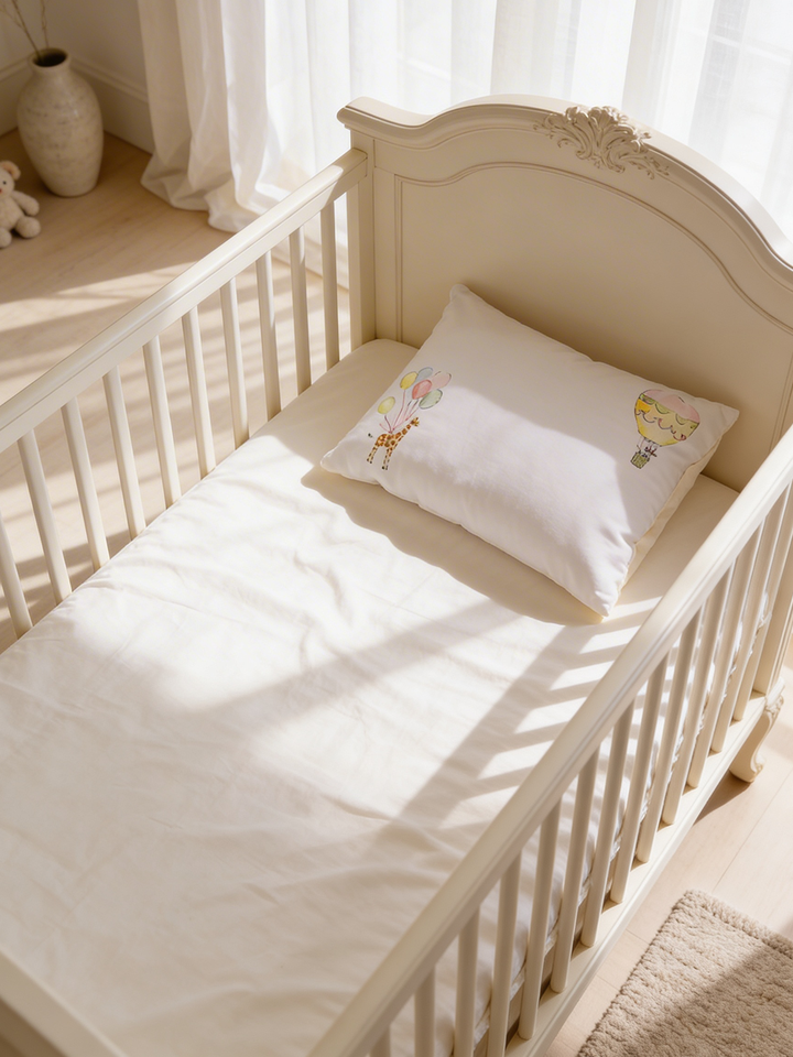 Carnival Carousel Bedsheet & Pillow Set | Supima Cotton Baby Bedding