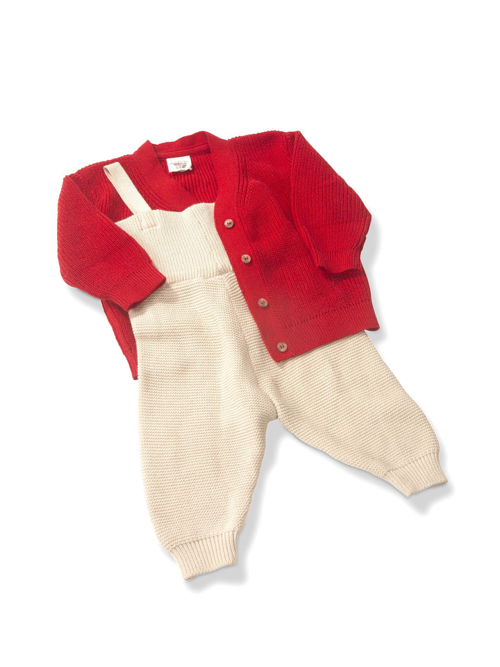 Christmas Outfit - Unisex Cardigan and Onesie gift set