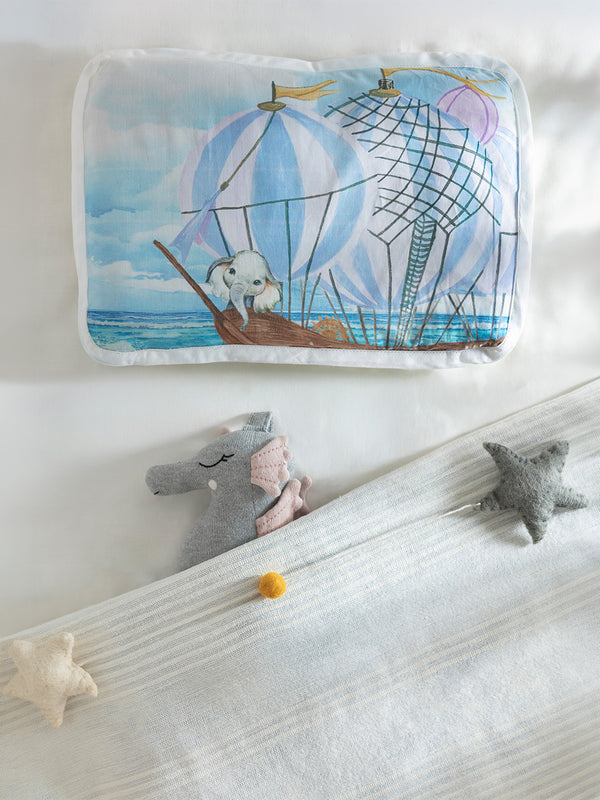 Baby Head Shaping Organic Mustard Seed Pillow - Ele on The Ship