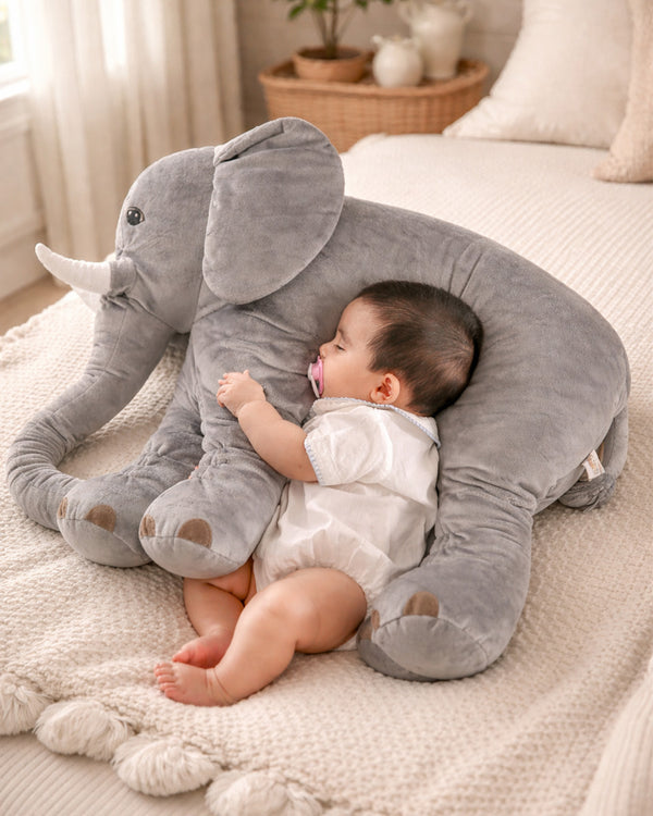 Elephant - Bolster Pillow Toy