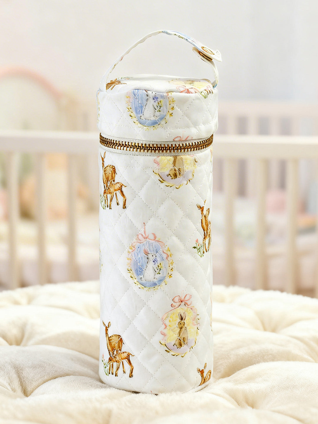 BABY & TODDLER BOTTLE COVER SET: ENCHANTED DEER SET OF 2