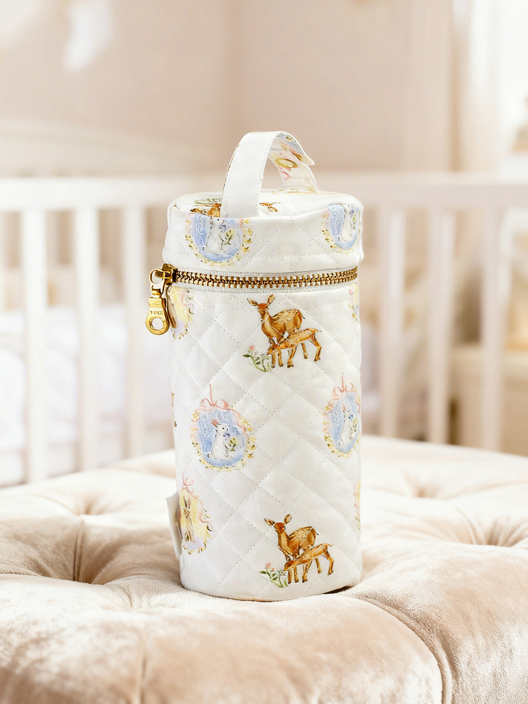 BABY & TODDLER BOTTLE COVER SET: ENCHANTED DEER SET OF 2