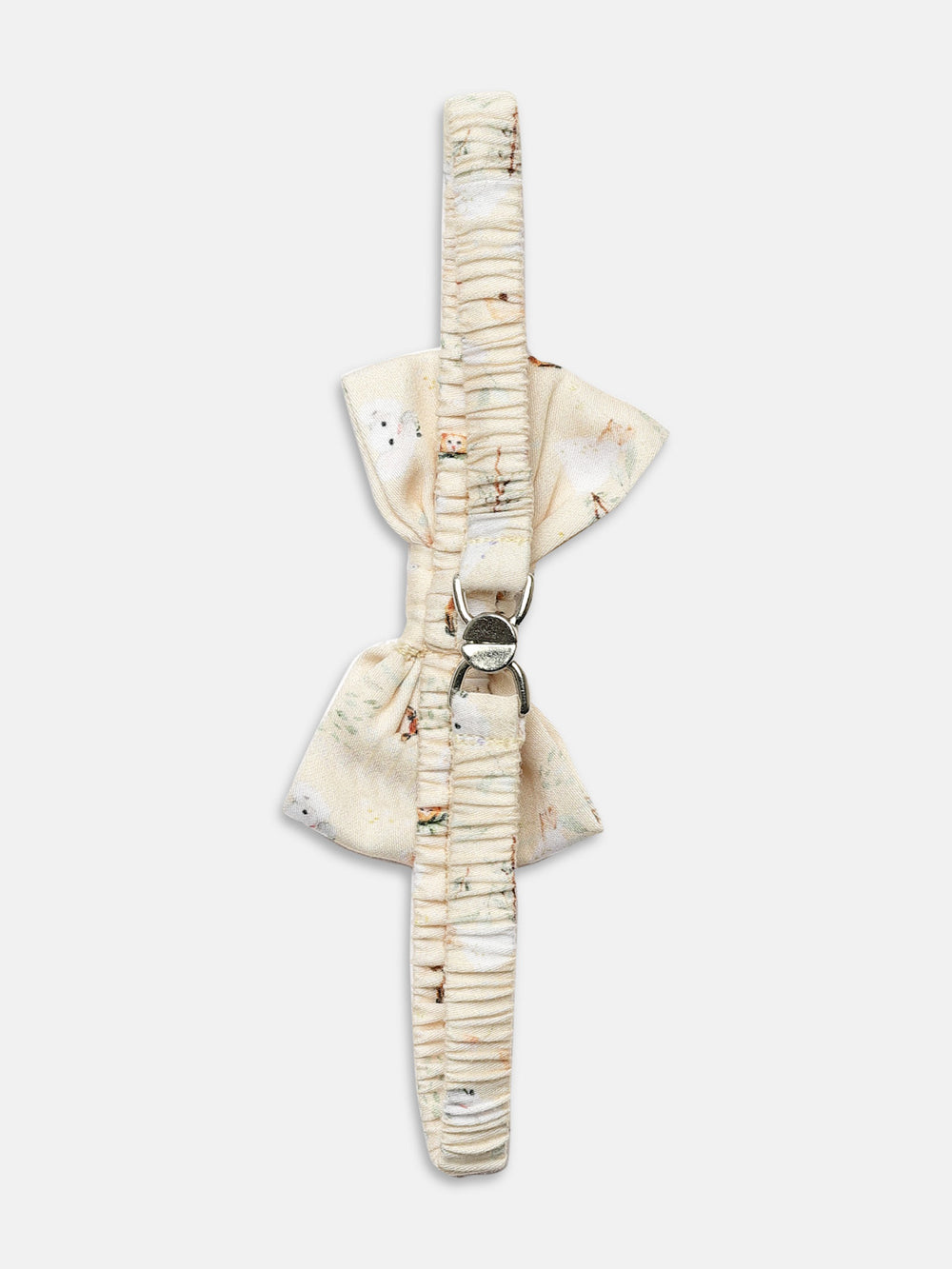 Enchanted Deer Bow Crafted from Organic Cotton Fabric