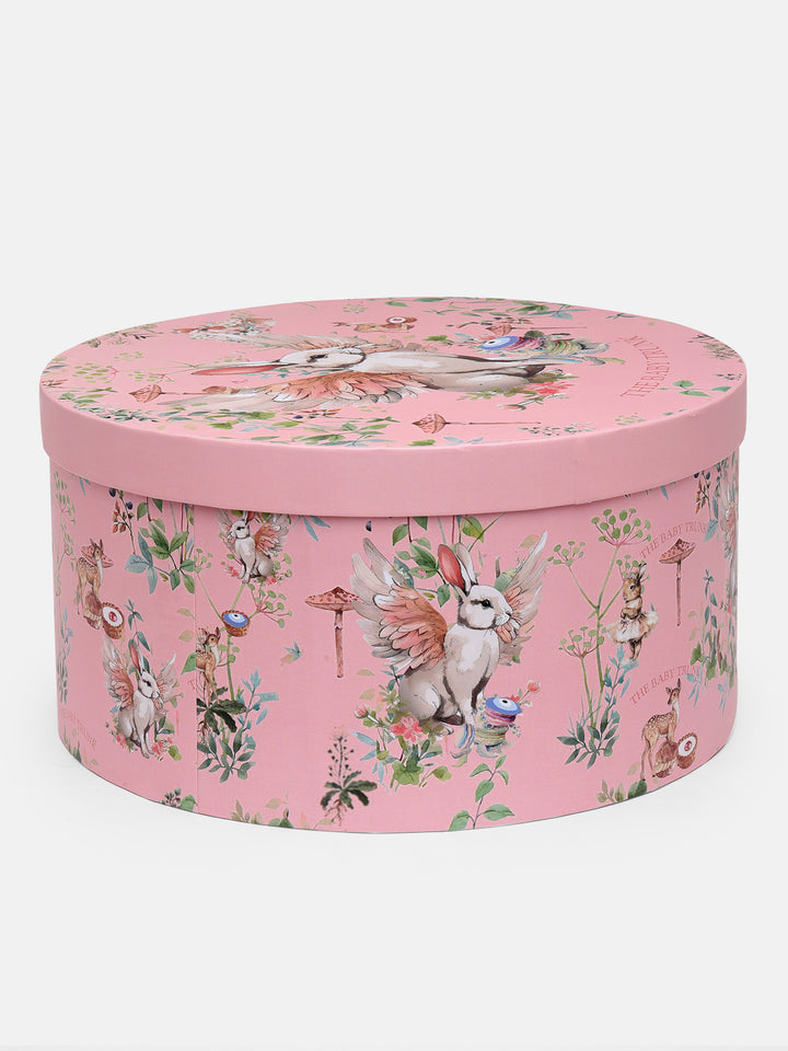 BLUSH BUNNY CIRCULAR BOX