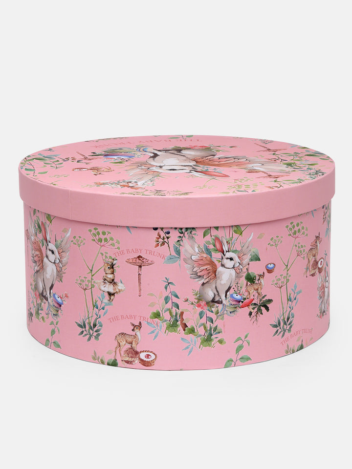 BLUSH BUNNY CIRCULAR BOX