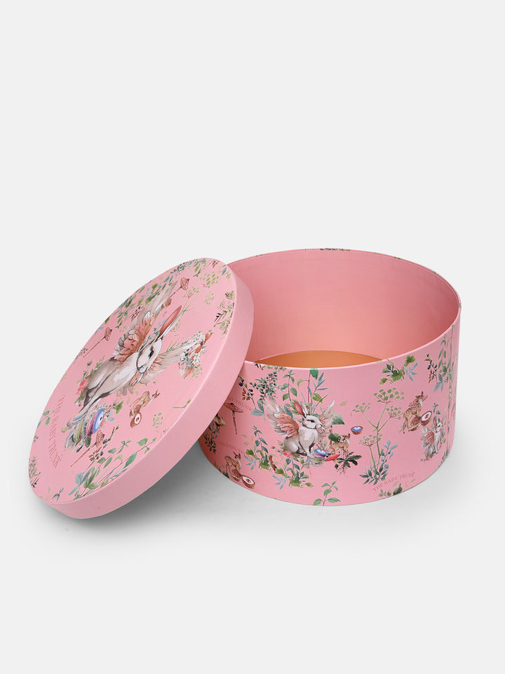 BLUSH BUNNY CIRCULAR BOX