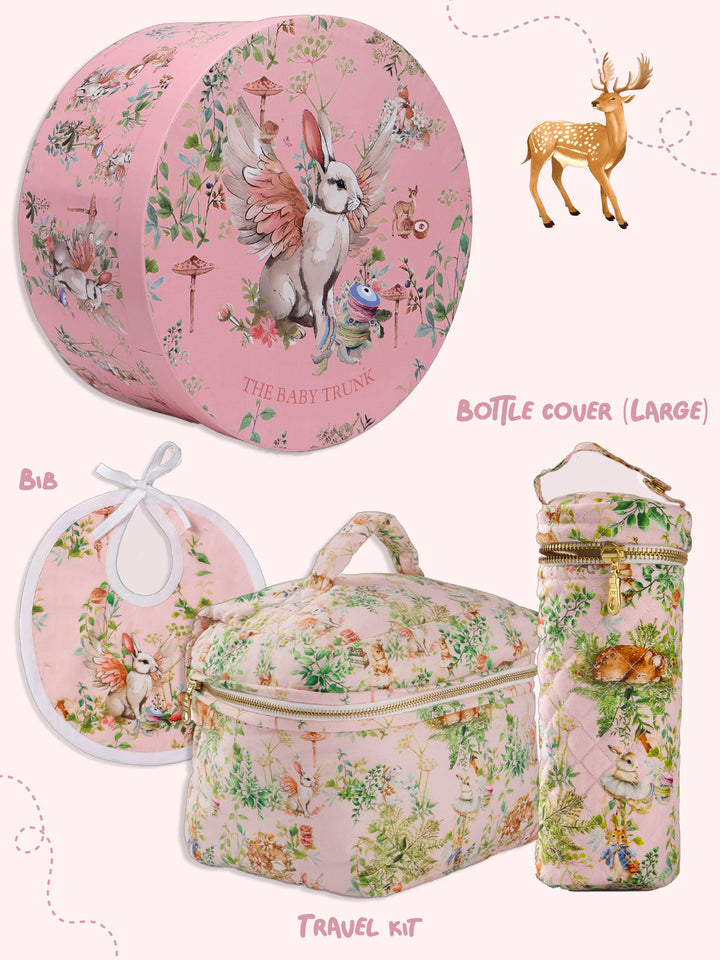 BLUSH BUNNY TRAVEL SET BOX