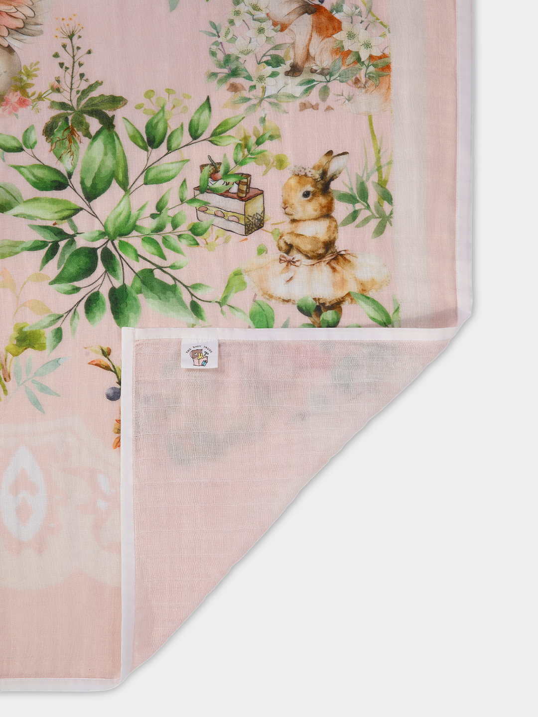 BLUSH BUNNY SWADDLE