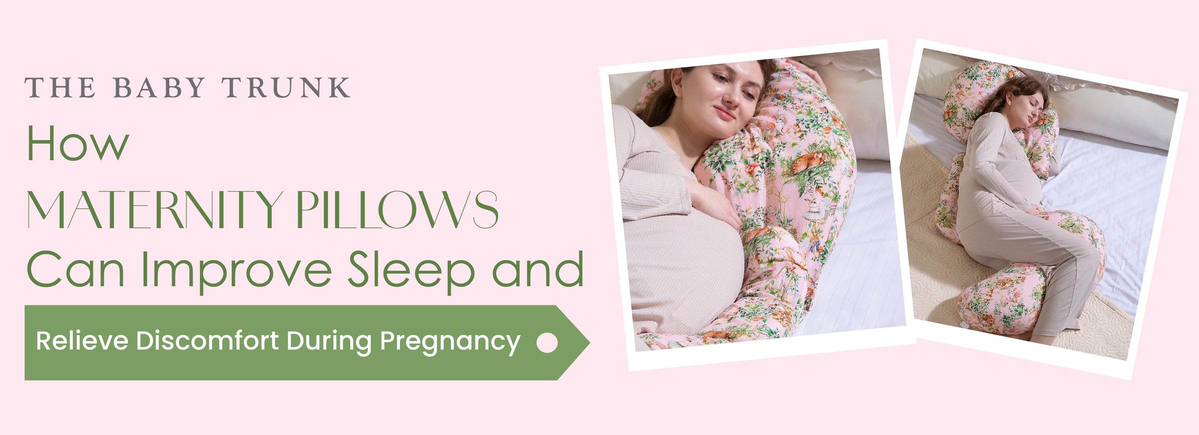 How Maternity Pillows Ease Pregnancy Discomfort
