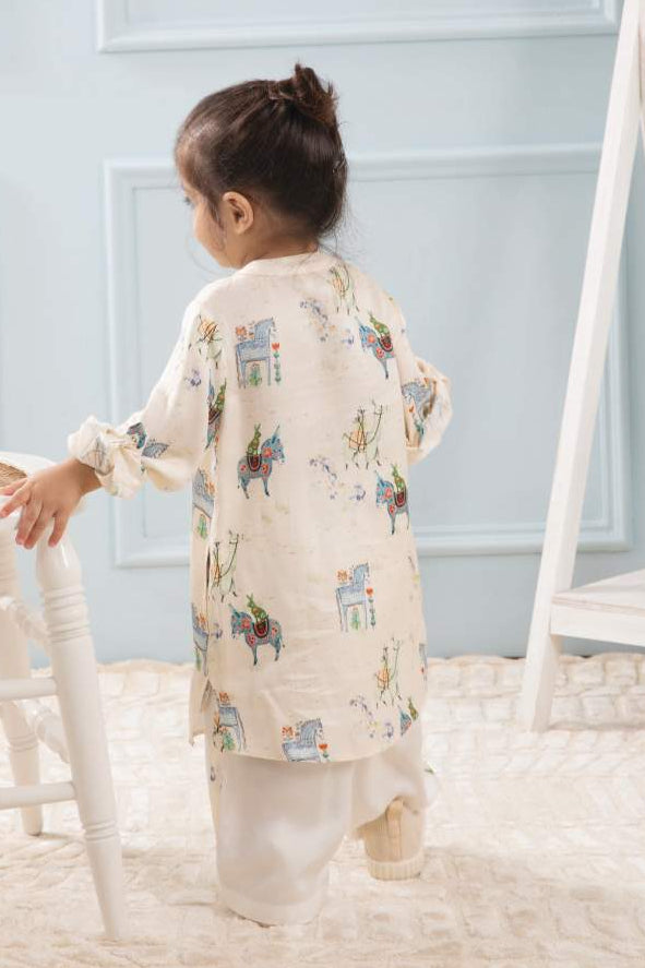 Printed Kurta Pyjama Boy 