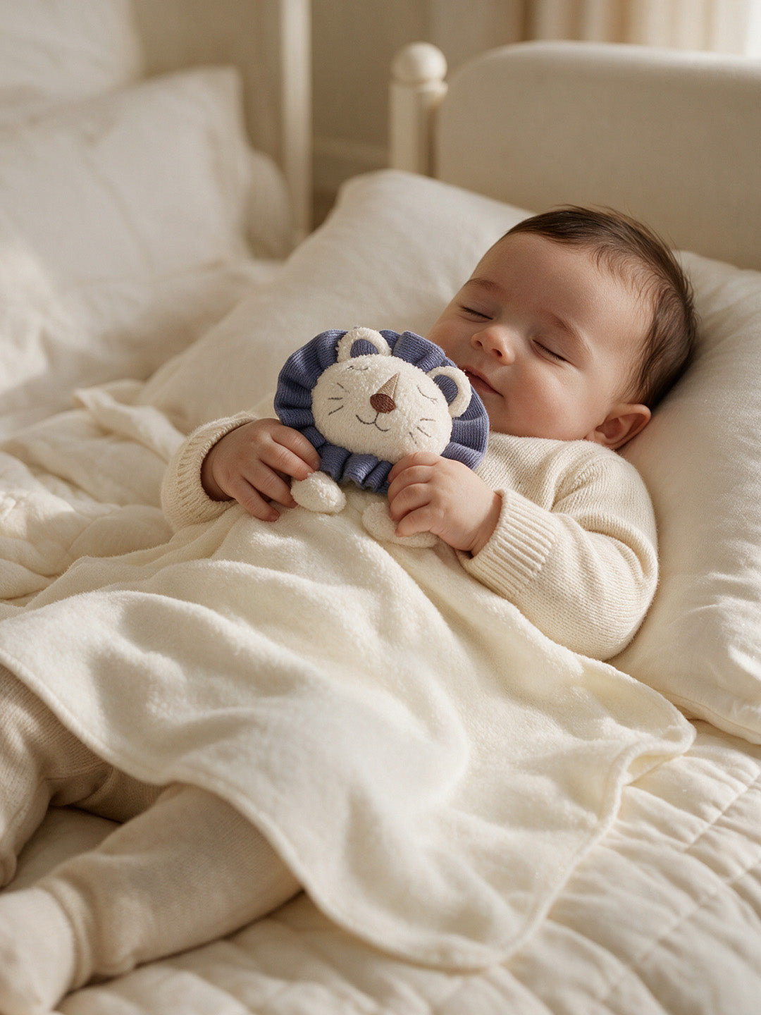 Cloudy The Lion Security Blanket & Cuddle Companion