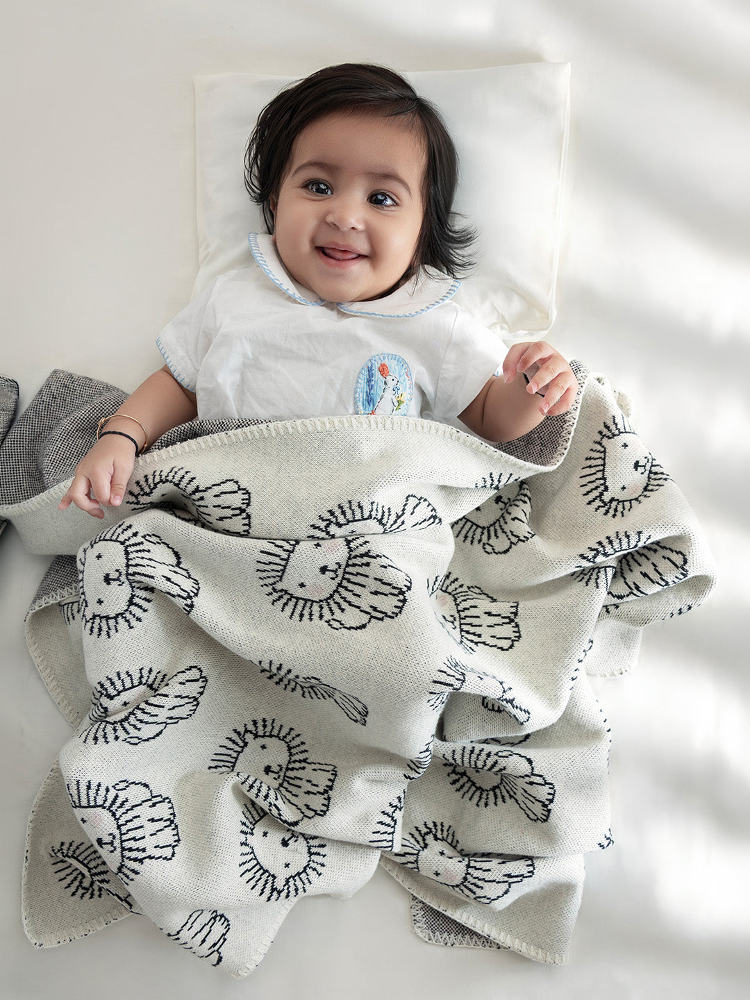 Baby & Toddler Cotton Blanket - Little Lion