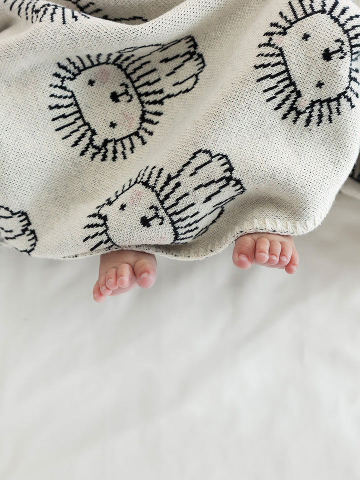 Baby & Toddler Cotton Blanket - Little Lion