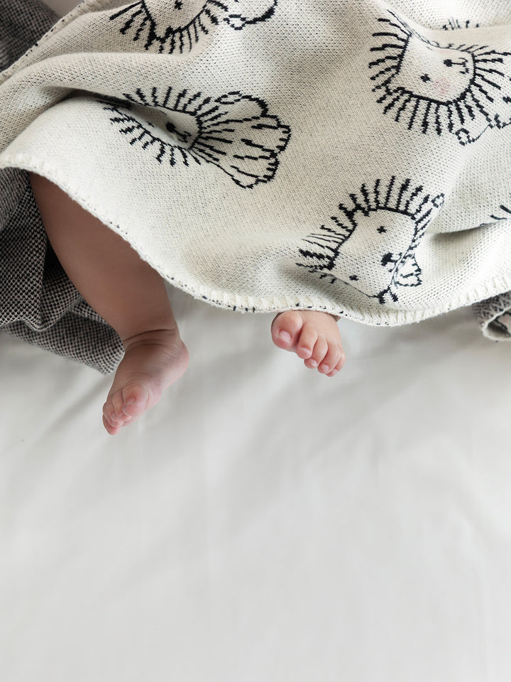 Baby & Toddler Cotton Blanket - Little Lion
