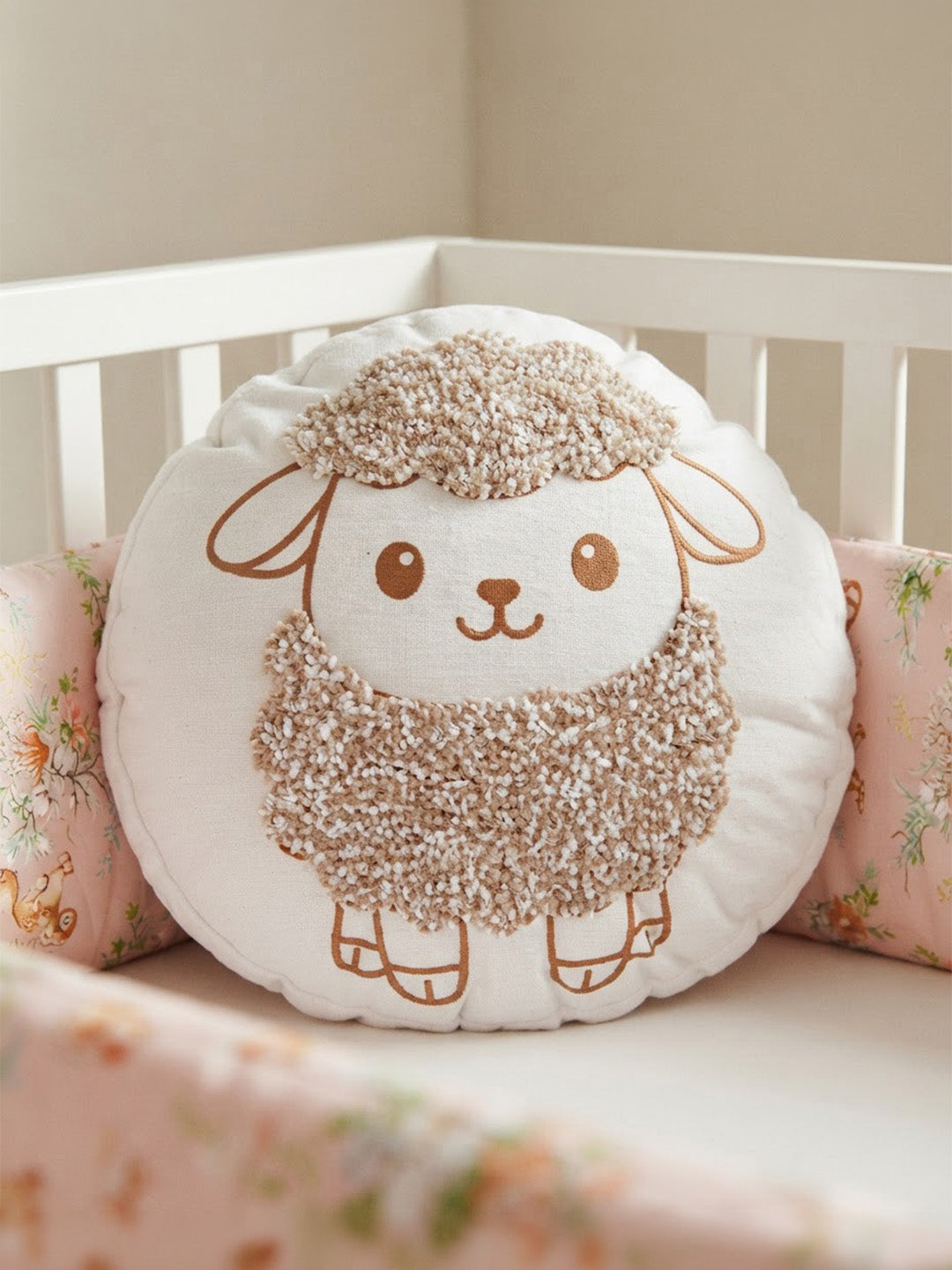 Kid's Cotton Pillow - Little Lamb
