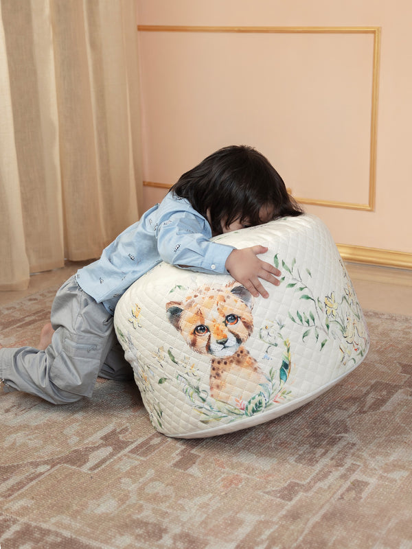 Plush Pouffe - Little Leo