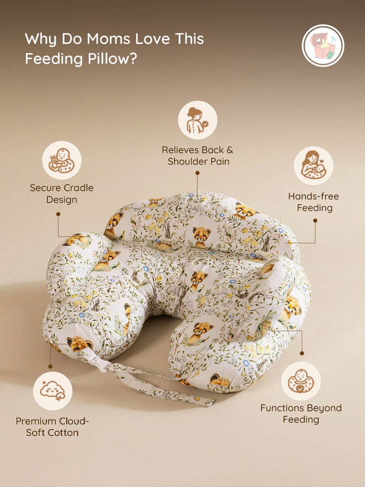 Feeding Pillow Cradle - Little leo
